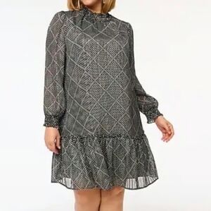 J.Crew Women Ruffle Tiered Mini Dress